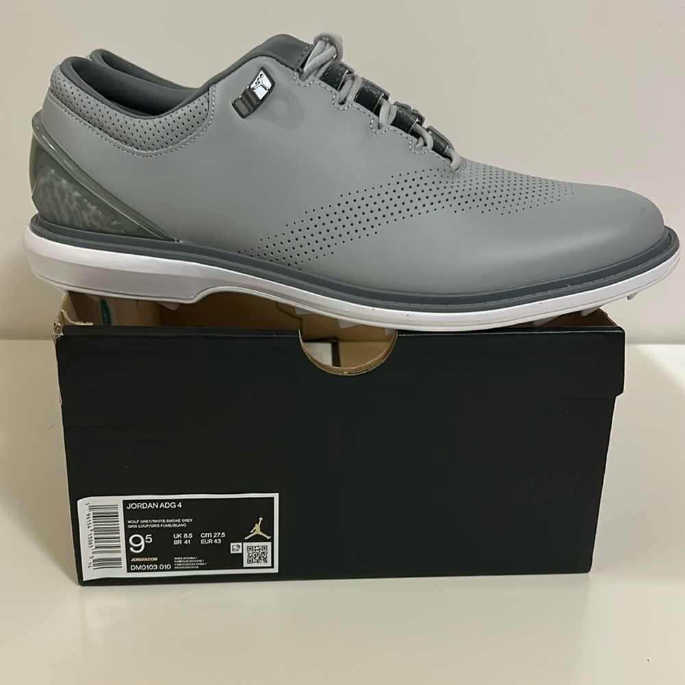Nike Jordan ADG 4 Wolf Grey White Smoke Grey DM0103-010 NIB NO LID